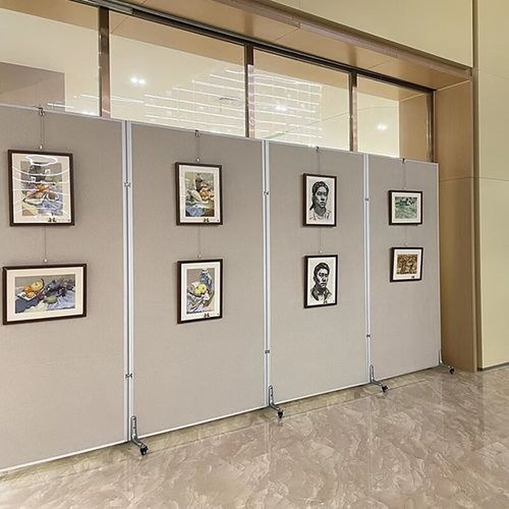 磁吸展板挂画系统展会画面快速更换